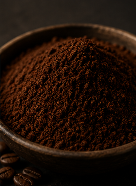 Premium Black Oak Espresso Grind