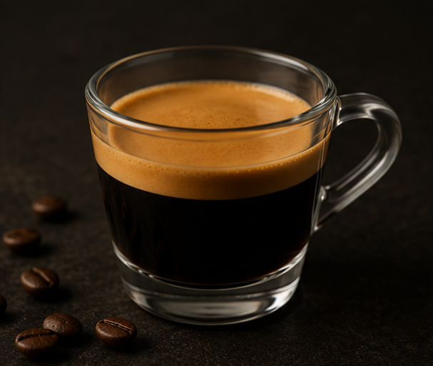 Premium Black Oak Espresso shot