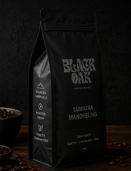 Premium Sumatra Mandheling coffee