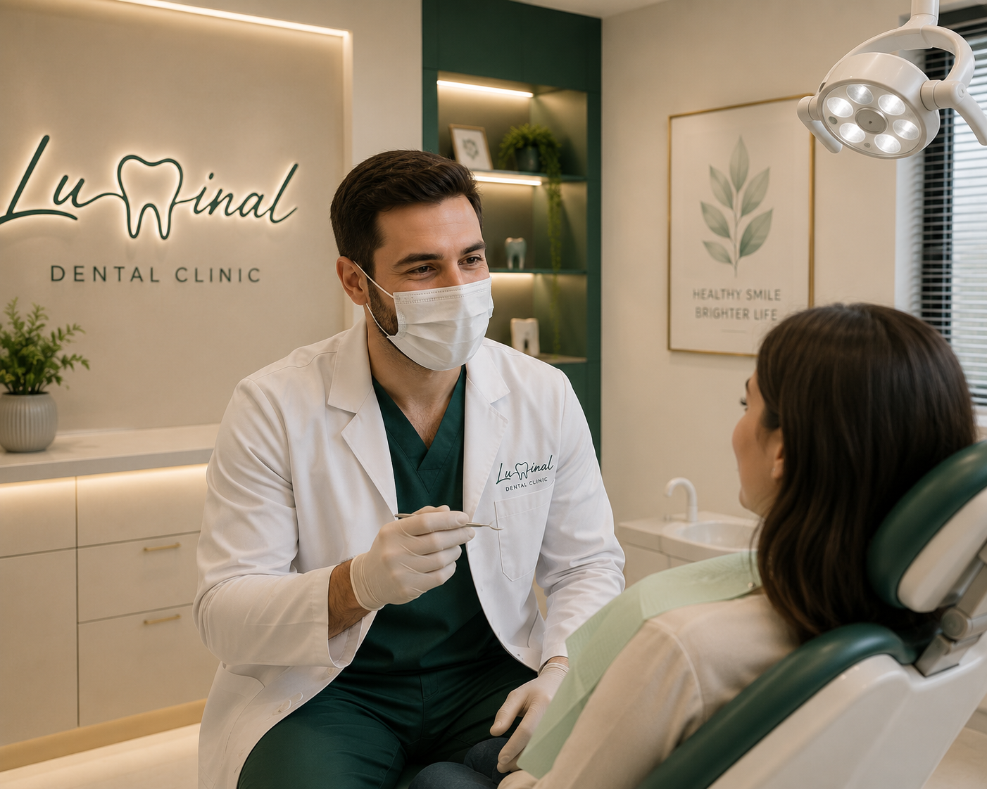 Luminal Doctor With Patient