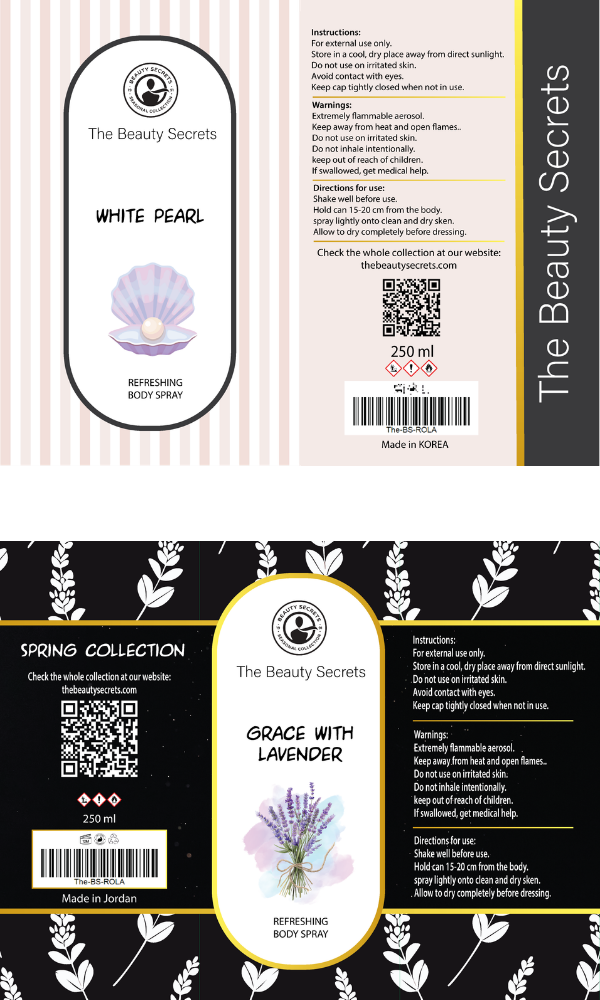 Labels simple Body splash label designs by rola khader