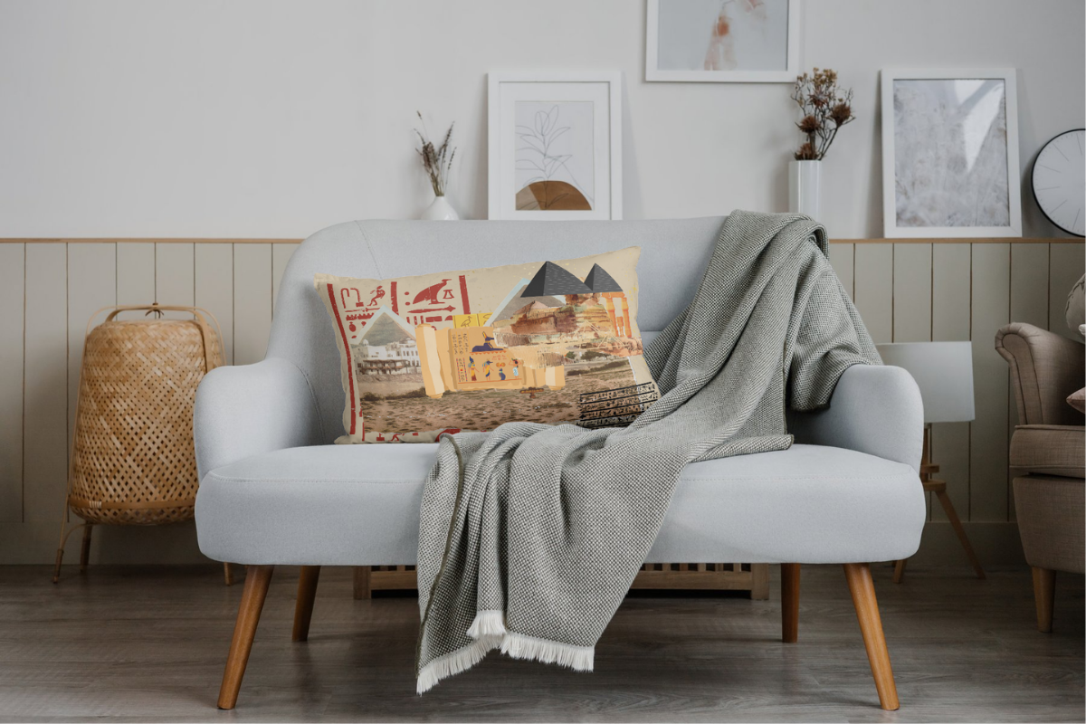 Pillow printed pillow design, large pillow prints by rola khader