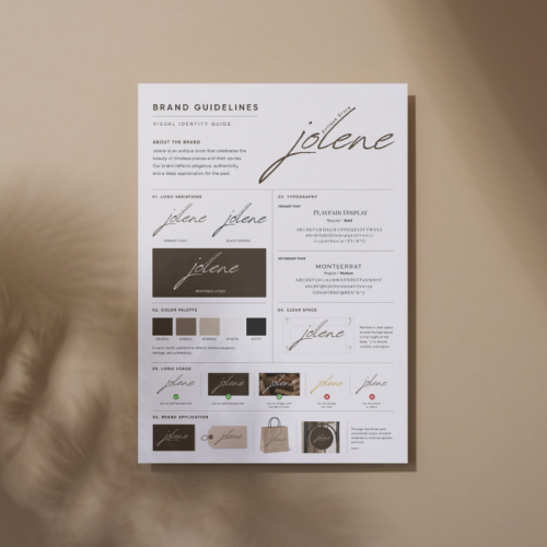Brand Guidelines Design Service