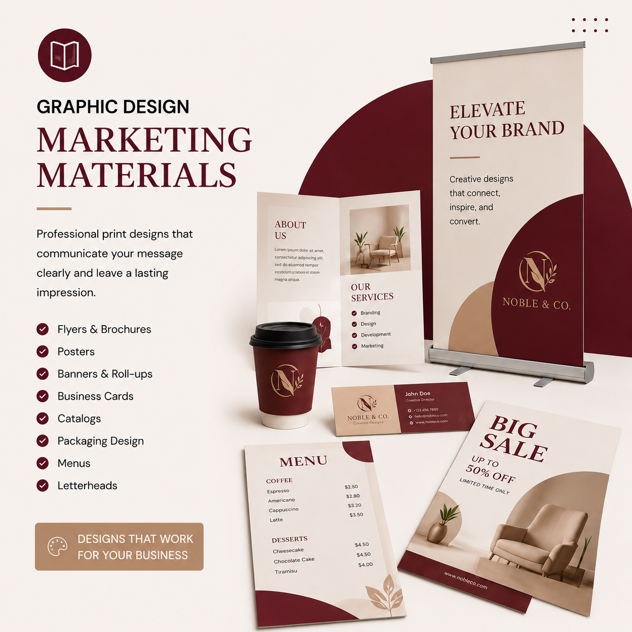 Marketing Material Design