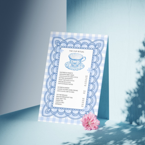 Menu Design service