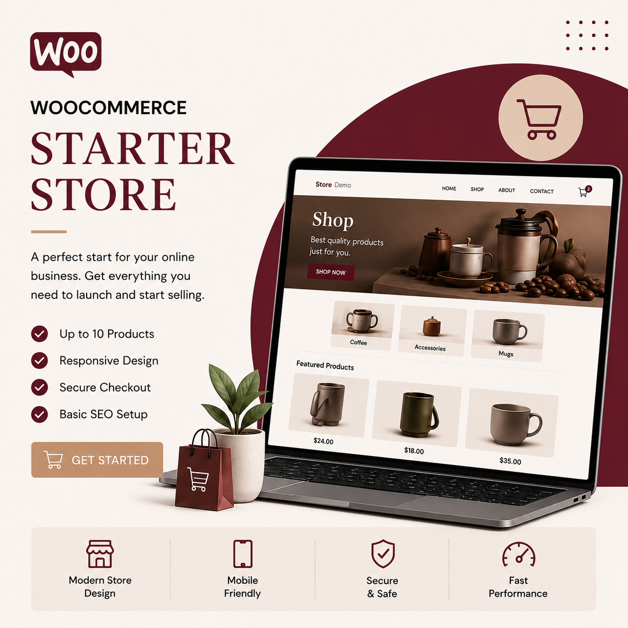 WooCommerce Store Design (Starter Package)